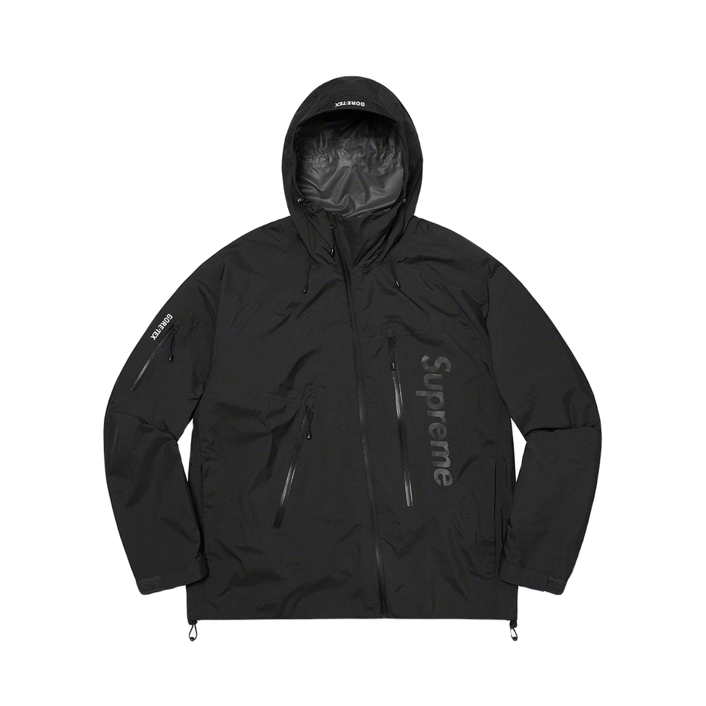 Supreme Gore-Tex Paclite Shell Jacket - Black – Grails SF Supreme Gore-Tex Paclite Shell Jacket - Black – Grails SF
