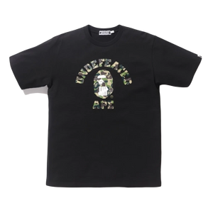 A Bathing Ape x Undefeated ABC College Tee - Black - Used
