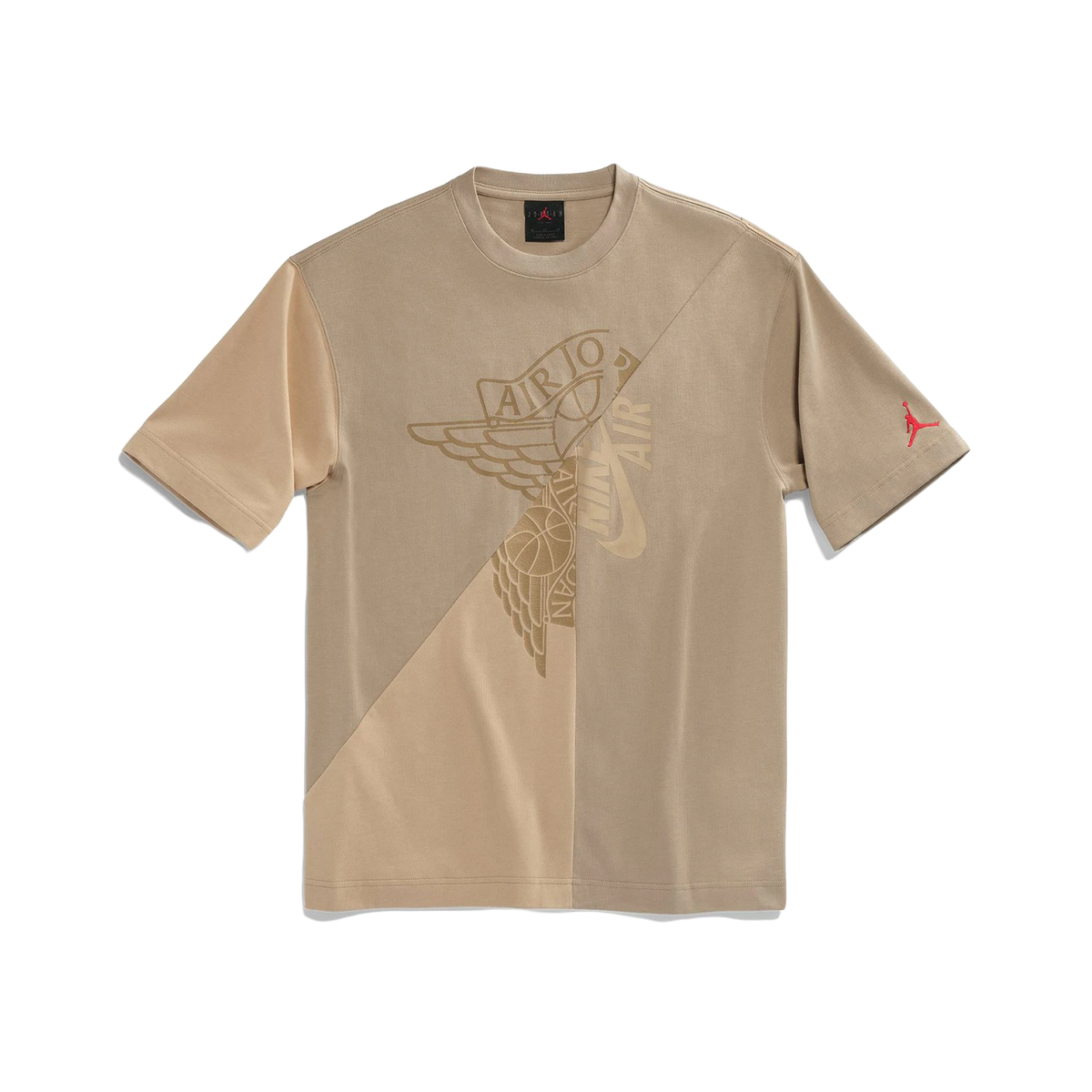 Travis Scott x Air Jordan T-Shirt - Khaki Travis Scott