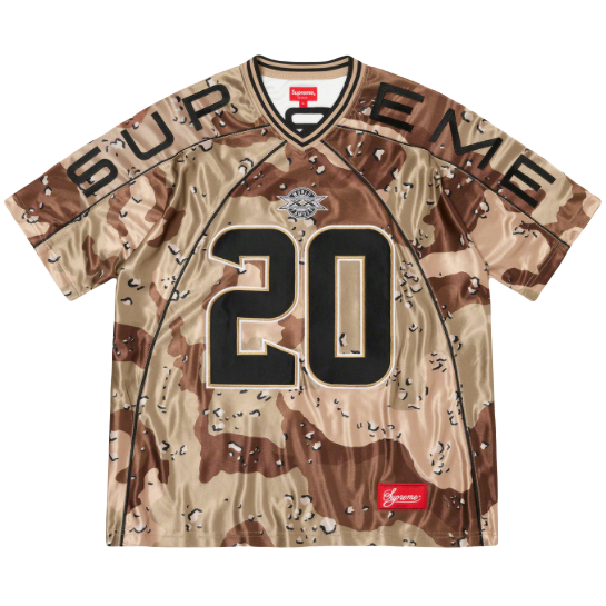 Supreme Paneled Jersey - Chocolate Chip Camo Supreme