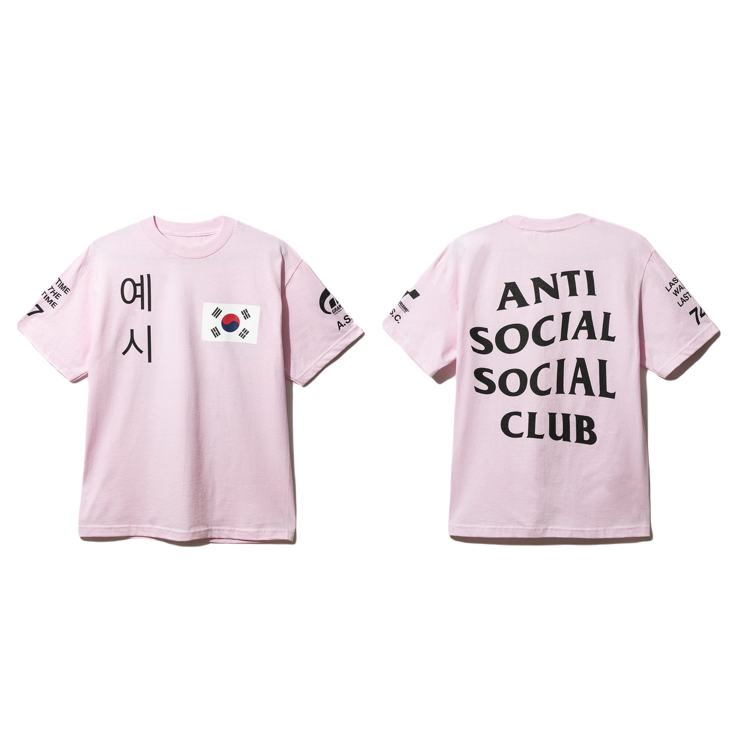 Anti Social Social Club Gran Turismo Tee - Pink – Grails Sf