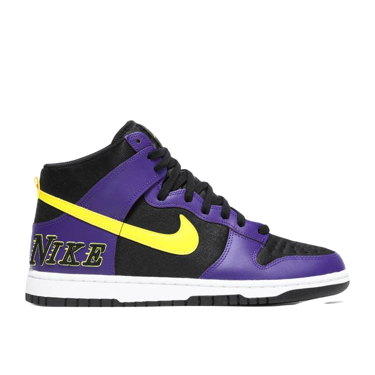 Nike Dunk HI PRM EMB - Lakers Nike