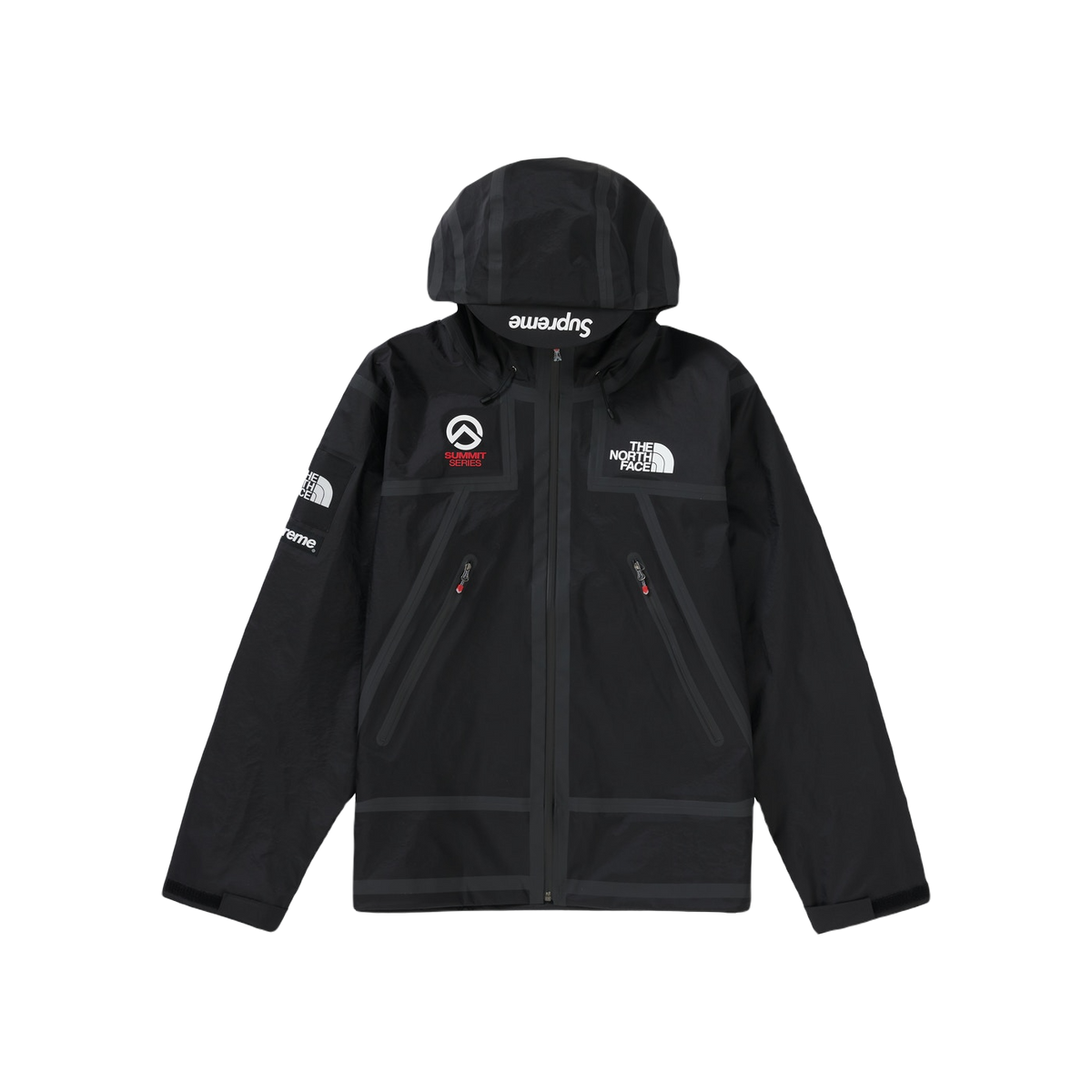 Supreme x The North Face Summit Series Outer Tape Seam Jacket - Black Supreme