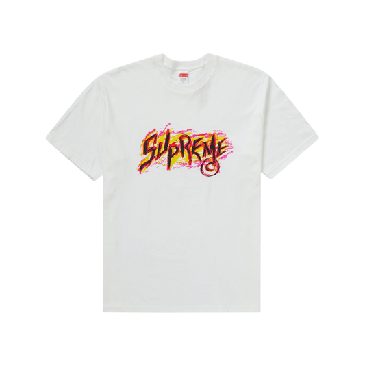 Supreme Scratch Tee - White Supreme
