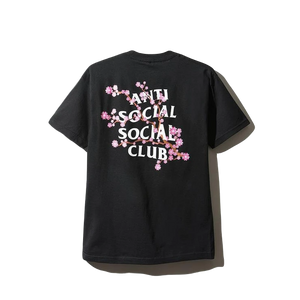 Anti Social Social Club Cherry Blossom Tee - Black