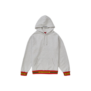 Supreme striped rib sales hoodie