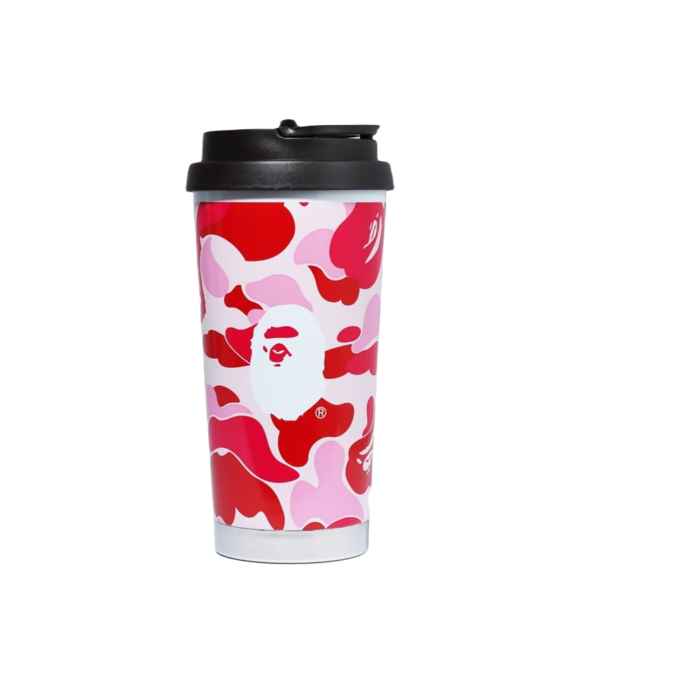 A Bathing Ape ABC Camo Tumbler - Pink Bape
