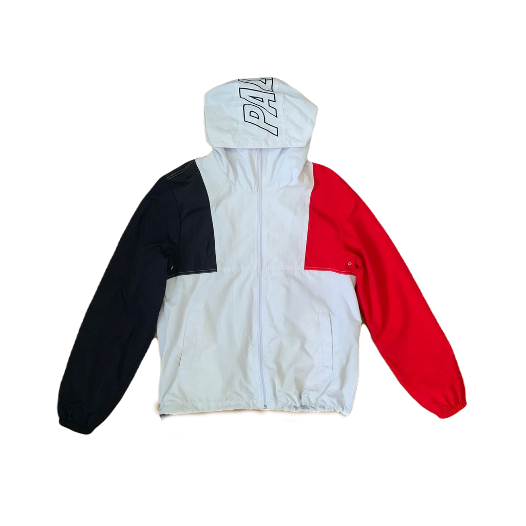 Palace Tricolor Windbreaker Jacket - Red/White/Blue