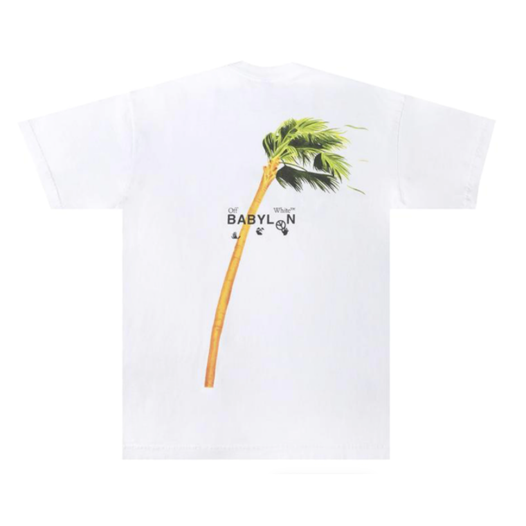 Off-White x Babylon III Wind T-Shirt - White OFF-WHITE