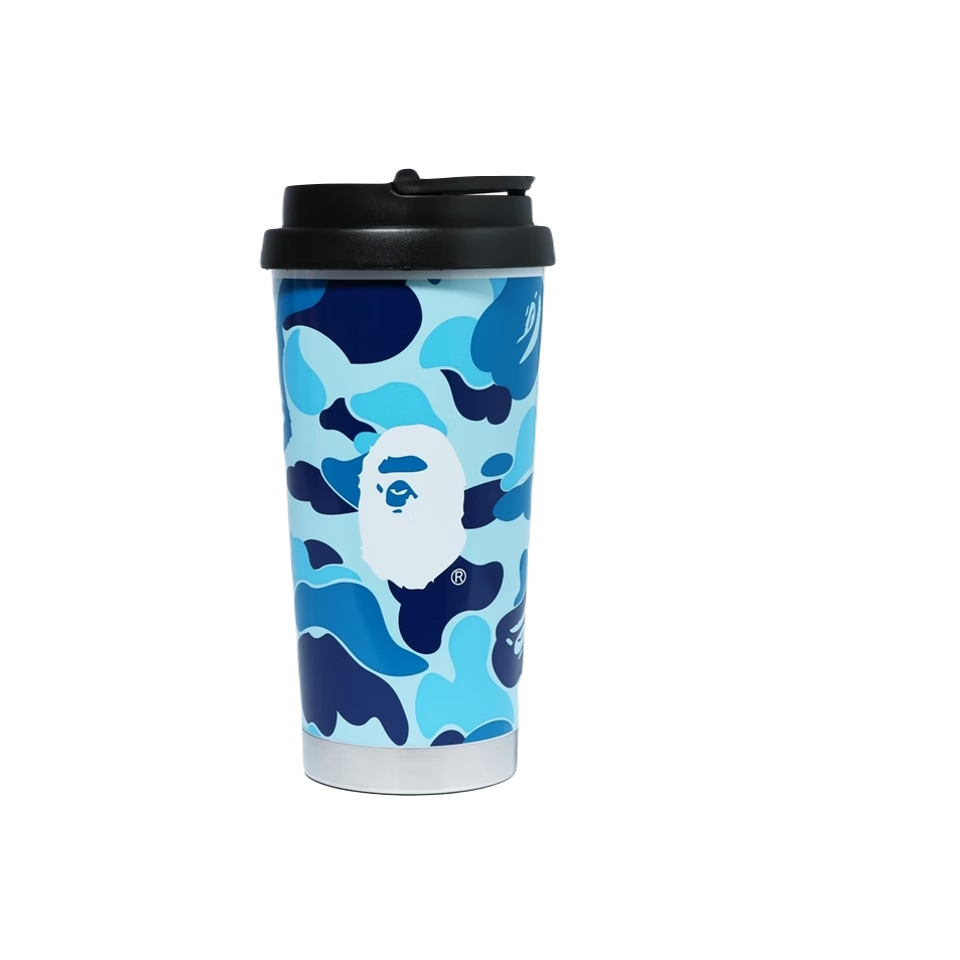 A Bathing Ape ABC Camo Tumbler - Blue Bape