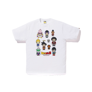 A Bathing Ape X Dragon Ball Z Baby Milo Tee - White Bape