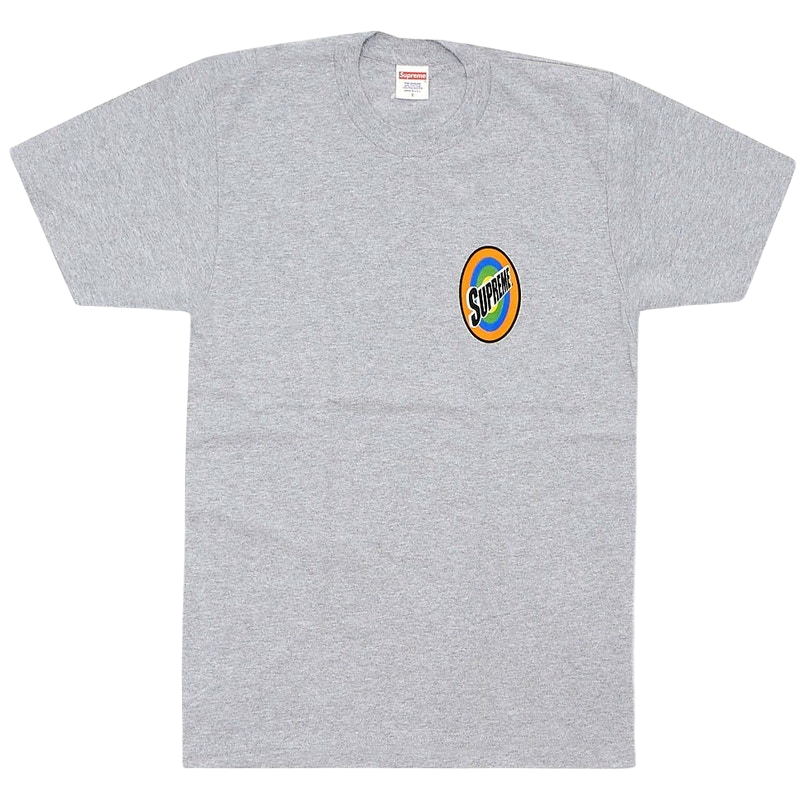 Supreme Spin Tee - Grey - Used Supreme