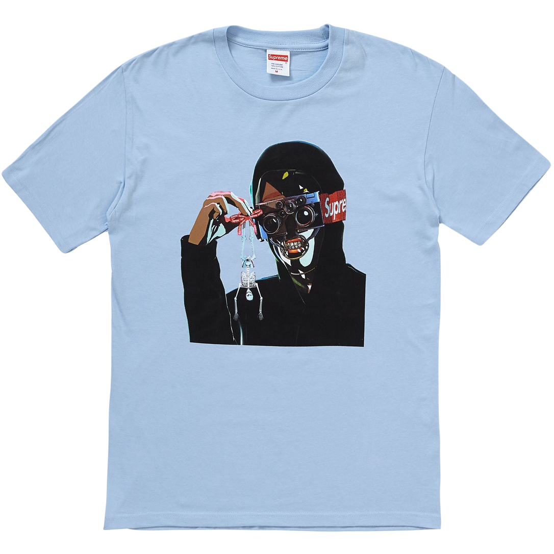 Supreme Creeper Tee - Light Blue - Used Supreme