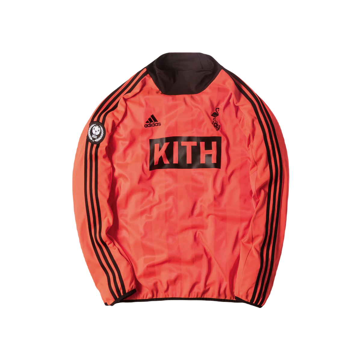 Kith x Adidas Soccer Flamingos Goalie Jersey - Orange Red Kith