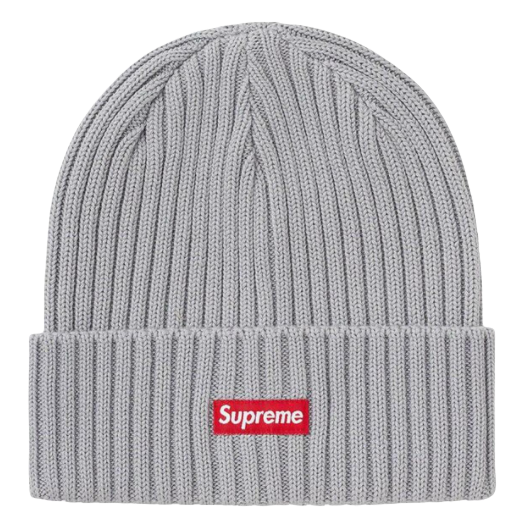 Supreme Overdyed Beanie (SS21) - Grey Supreme