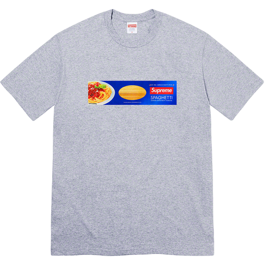 Supreme Spaghetti Tee - Heather Grey Supreme
