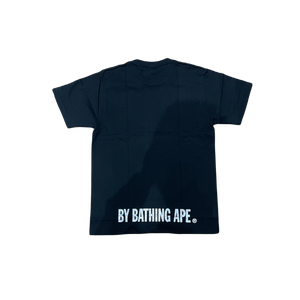 A Bathing Ape Pencil Neon Camo Ape Face Tee - Black Bape