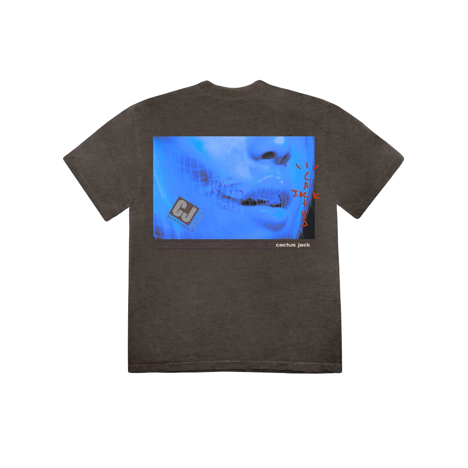 Travis Scott CJ Digital Girl T-Shirt - Pepper Brown Travis Scott