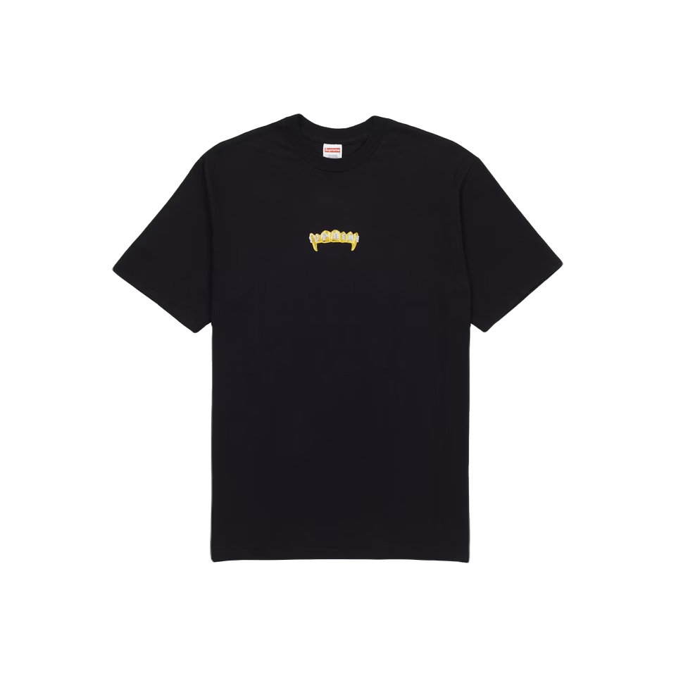 Supreme Fronts Tee - Black Supreme