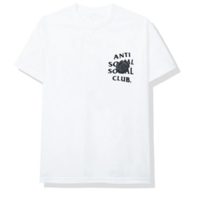 ASSC Bat Emoji Tee - White Anti Social Social Club