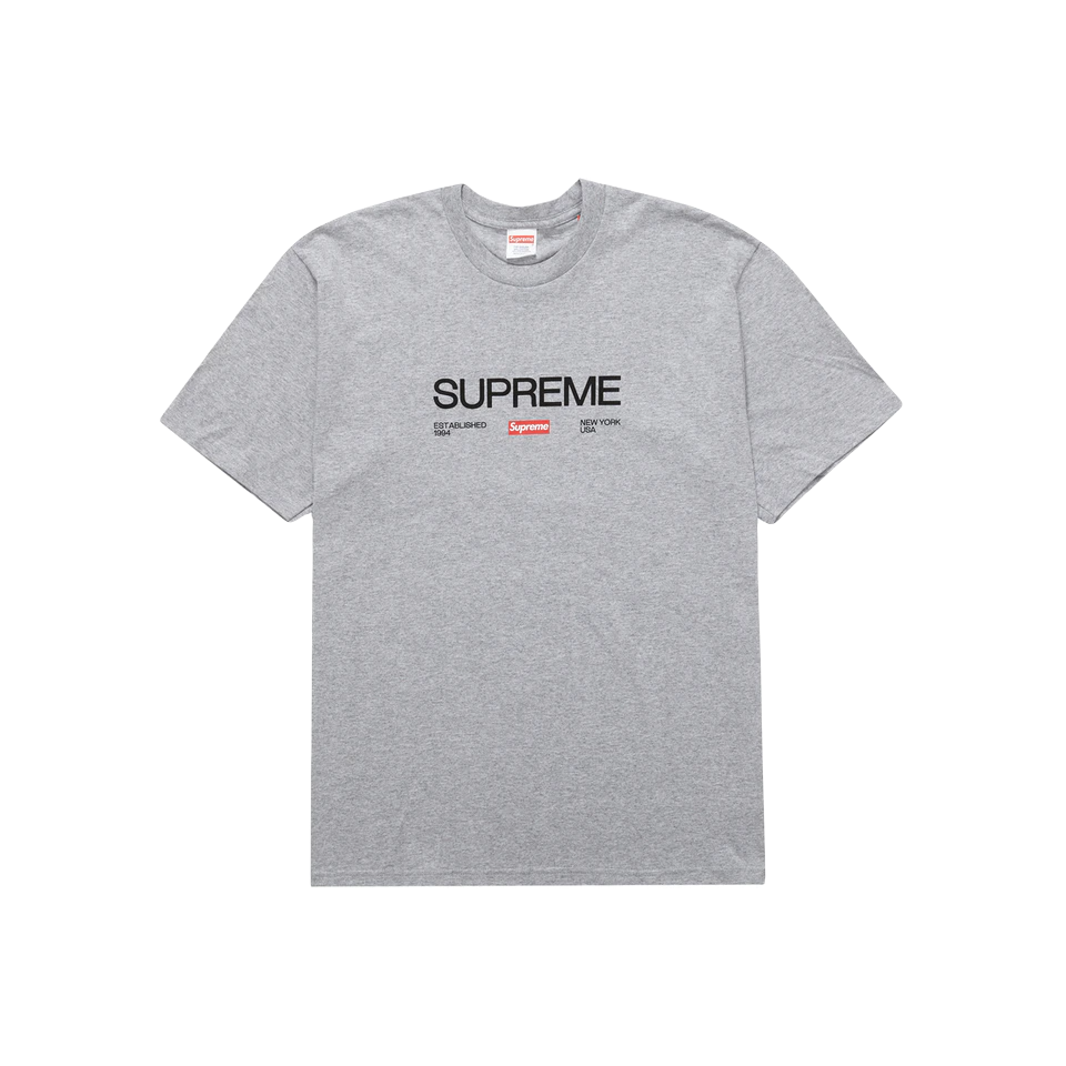 Supreme Est. 1994 Tee - Heather Grey Supreme