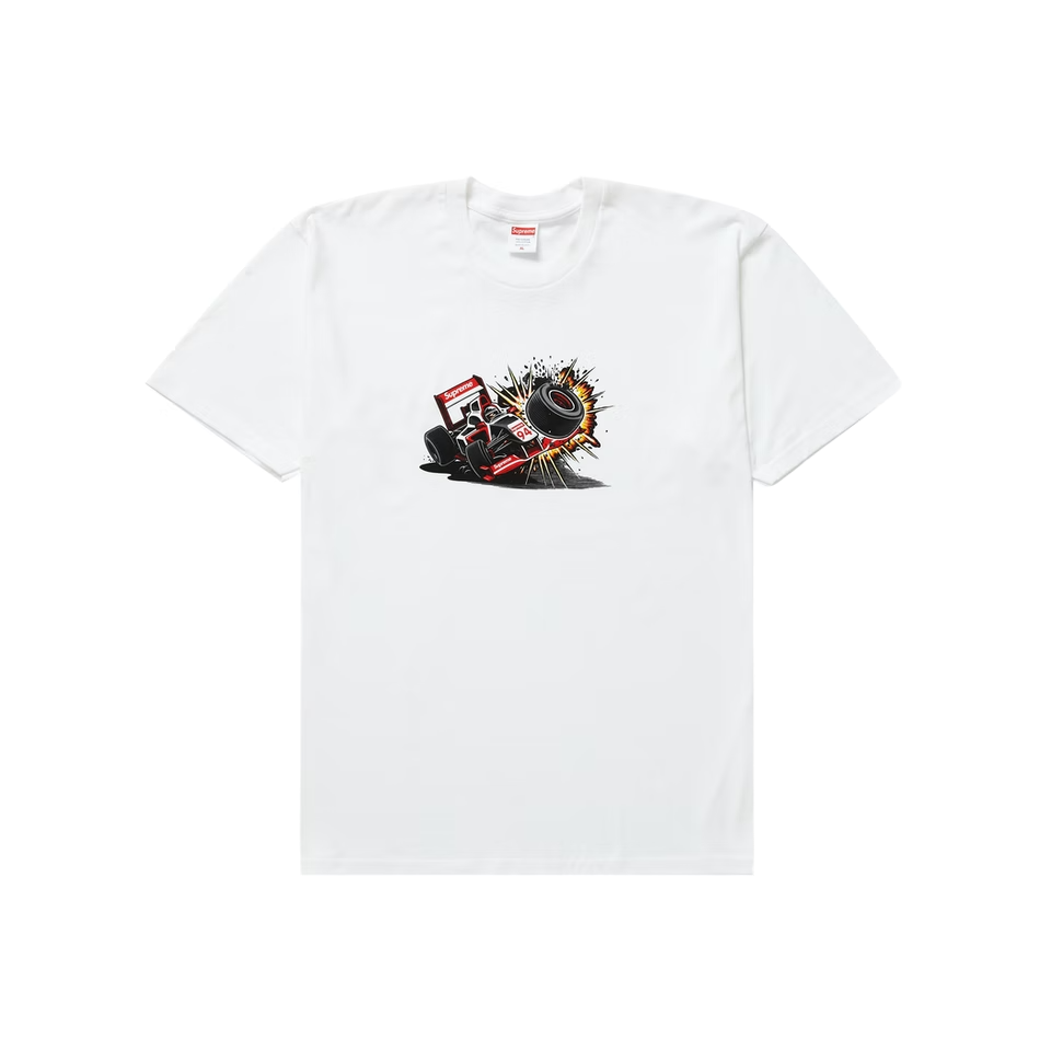 Supreme Crash Tee - White FW21 Supreme