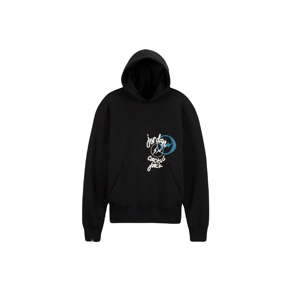 Travis Scott x Jordan x Fragment Hoodie - Black Air Jordan