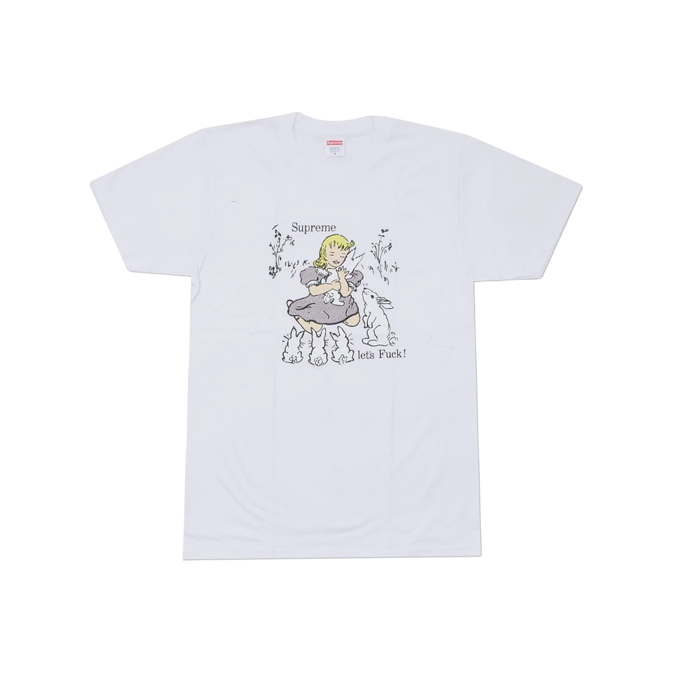 Supreme Let's Fuck Tee - White Supreme