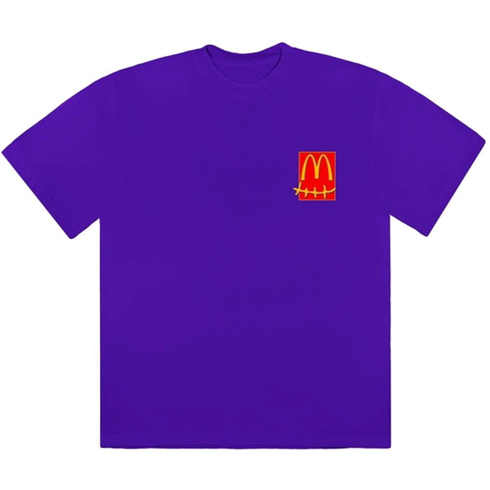 Travis Scott x McDonald's Action Figure Series II T-Shirt - Purple Travis Scott