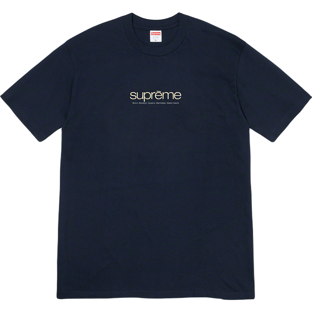 Supreme Five Boroughs Tee - Navy