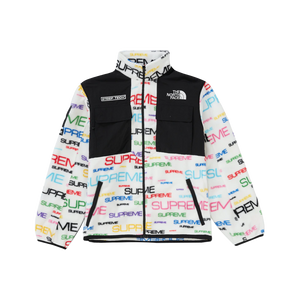 Supreme x The North Face Steep Tech Fleece Jacket - White Supreme
