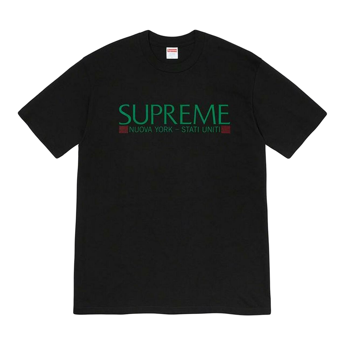 Supreme Nuova York Tee - Black Supreme