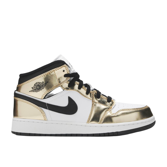 Air Jordan 1 Mid SE GS - Metallic Gold - Used Air Jordan