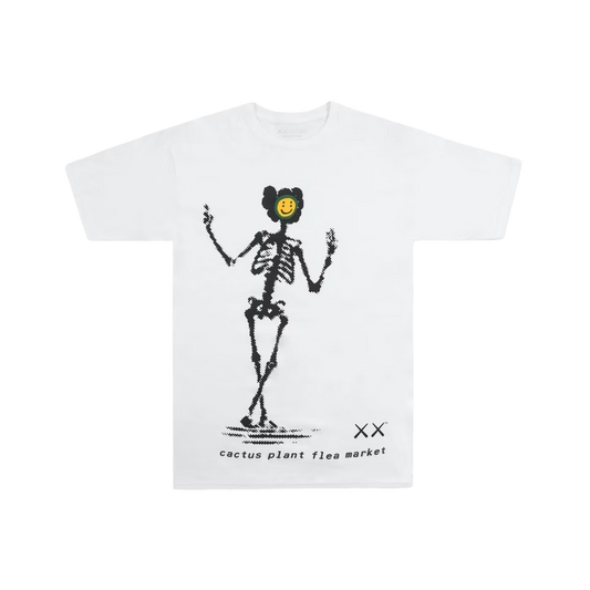 KAWS x Cactus Plant Flea Market Tee - White