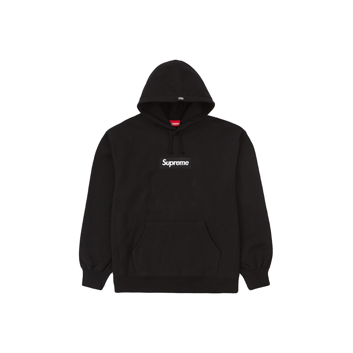 Supreme Box Logo Hooded Sweatshirt - Black FW21 - Used Supreme