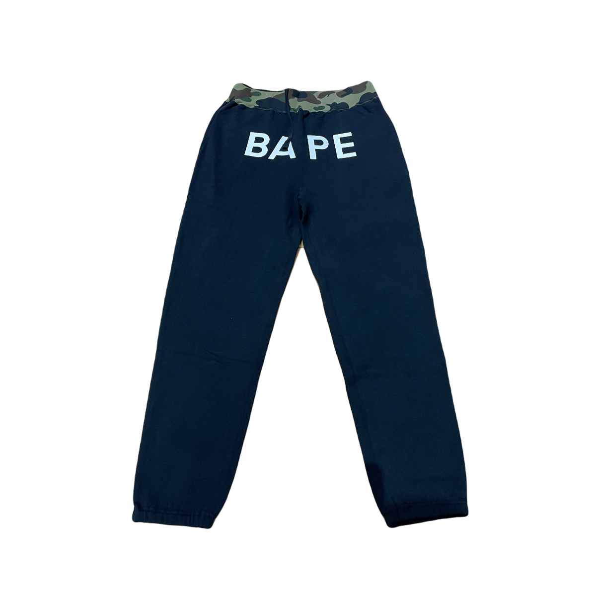 A Bathing Ape Bape Logo Sweatpant - Black Bape