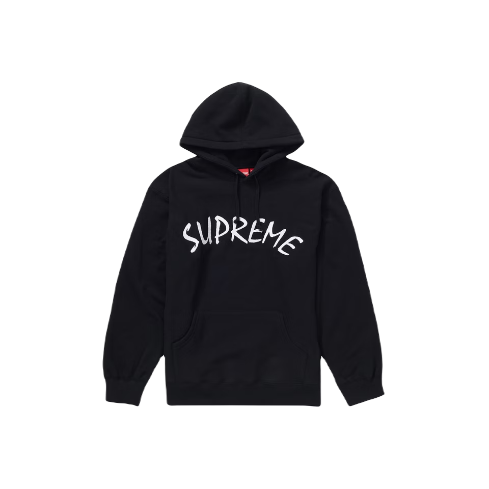 Supreme FTP Arc Hooded Sweatshirt - Black Supreme