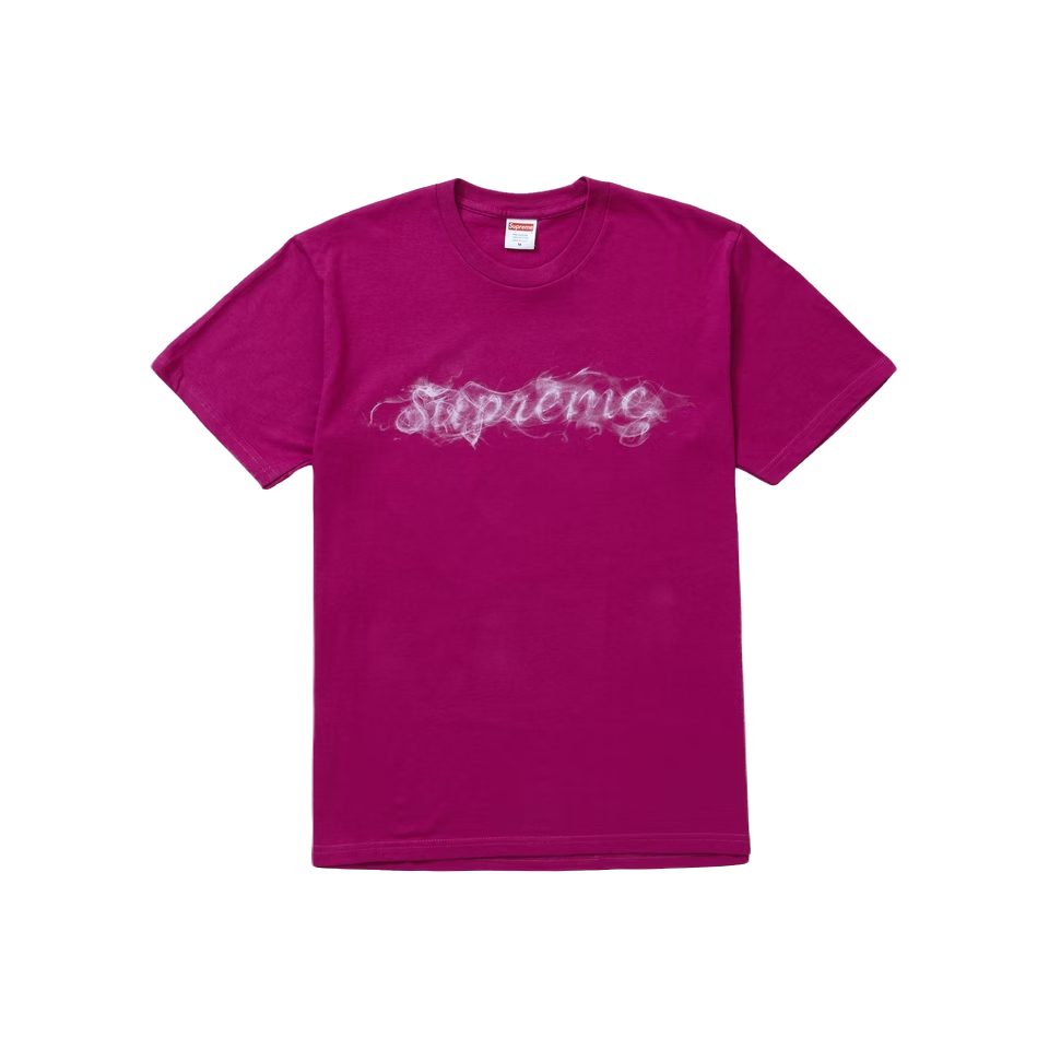 Supreme Smoke Tee Magenta Grails SF