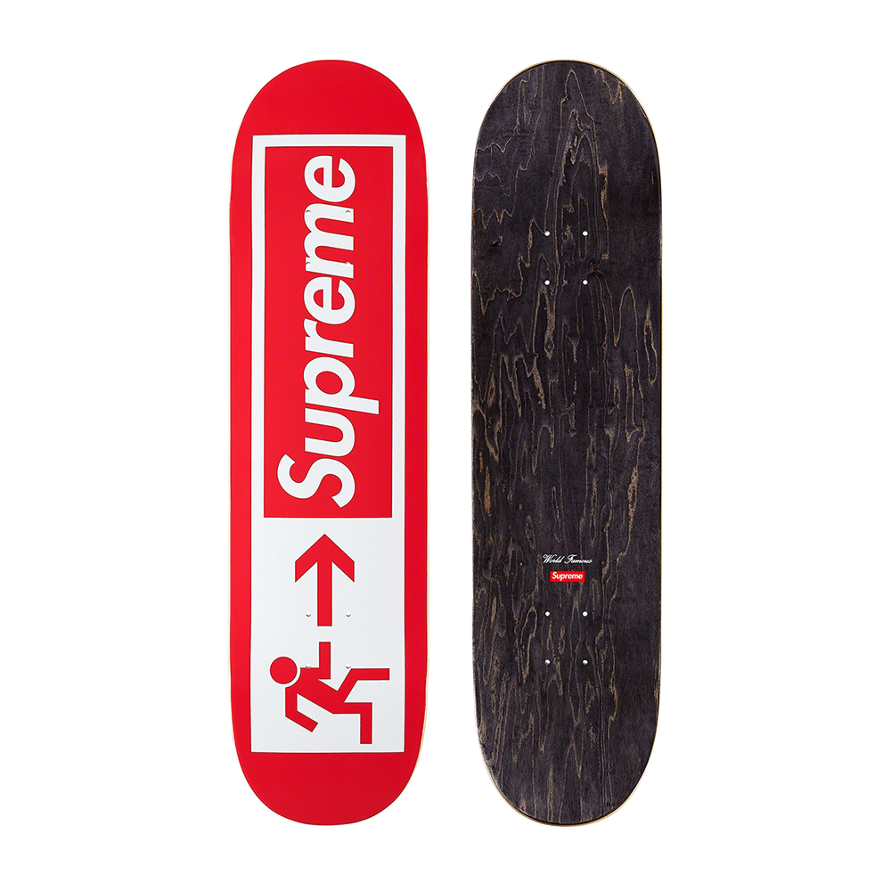 Supreme Exit Skateboard - Red Supreme