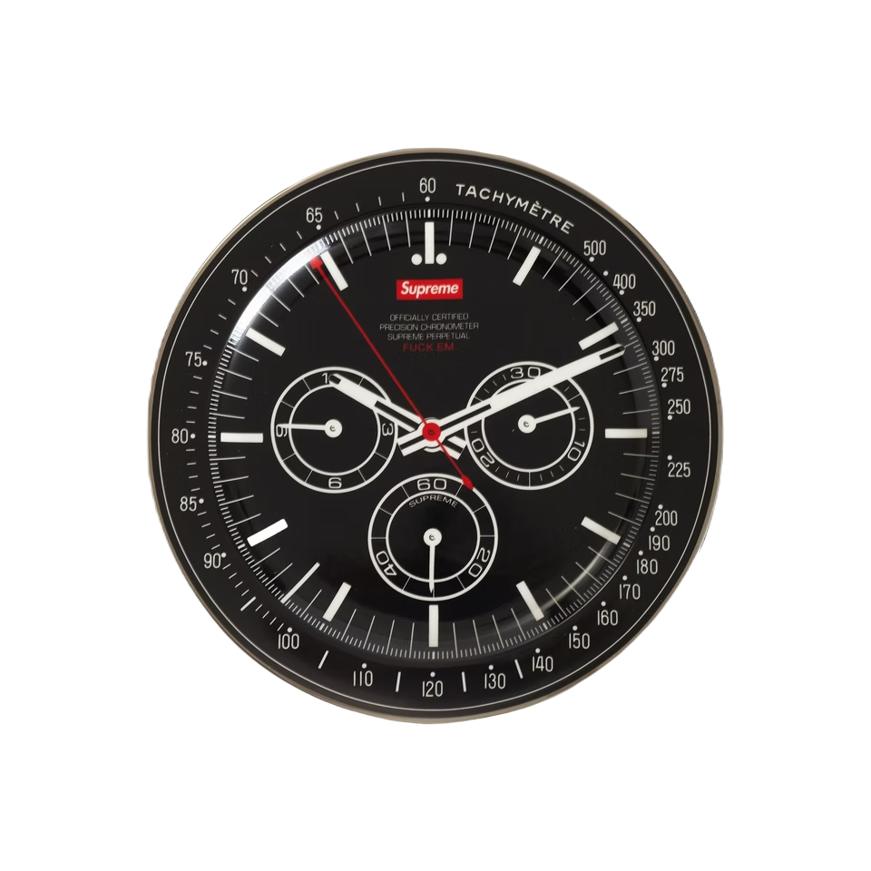 Supreme Watch Plate - Black Supreme