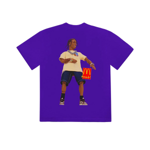 Travis Scott x McDonald's Action Figure Series II T-Shirt - Purple Travis Scott