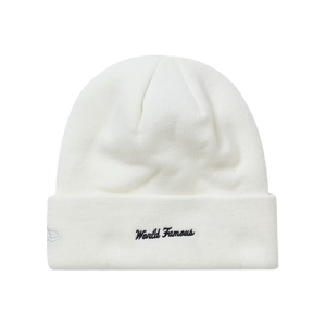 Supreme New Era Box Logo Beanie - White (FW21) - Grails SF