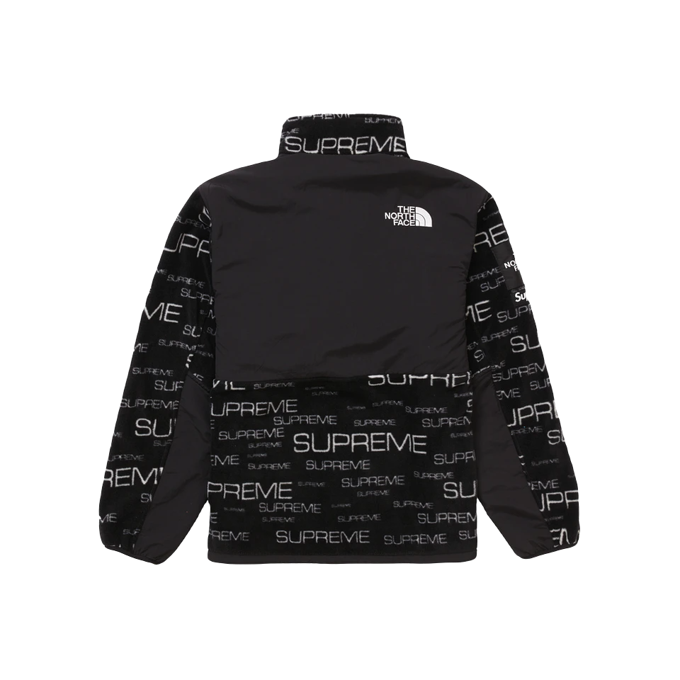 Supreme x The North Face Steep Tech Fleece Jacket - Black Supreme