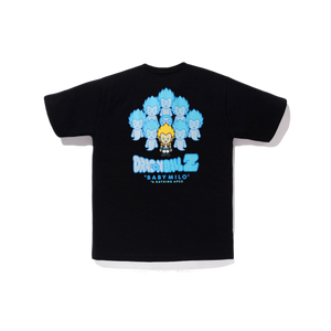 A Bathing Ape X Dragon Ball Z Gotenks Baby Milo Tee - Black Bape