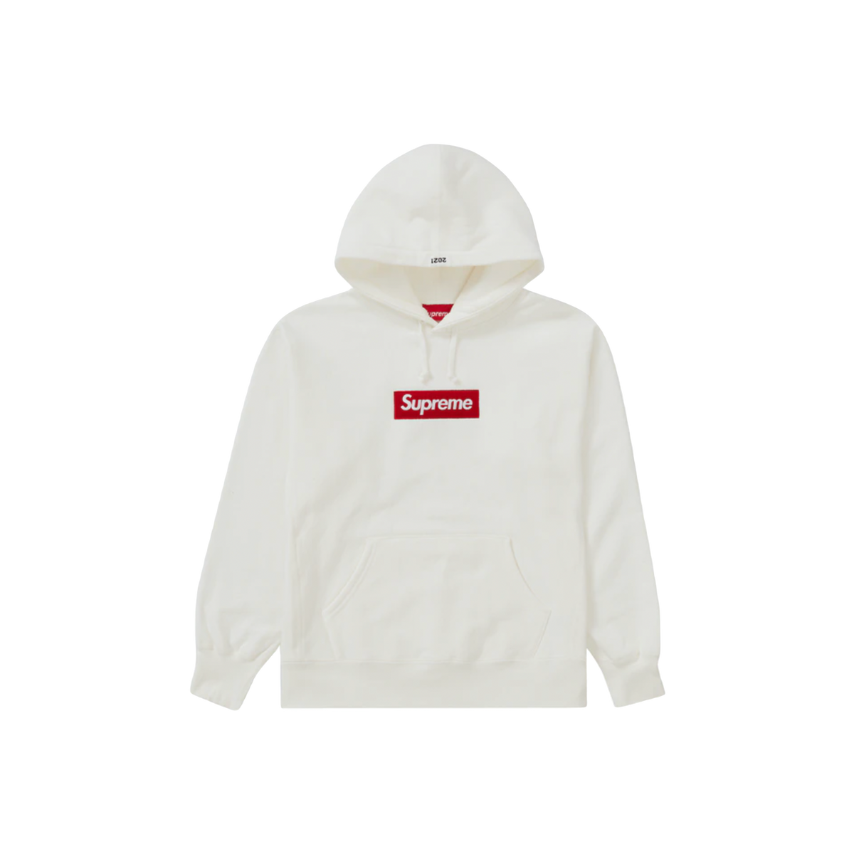 Supreme Box Logo Hooded Sweatshirt - White FW21 Supreme