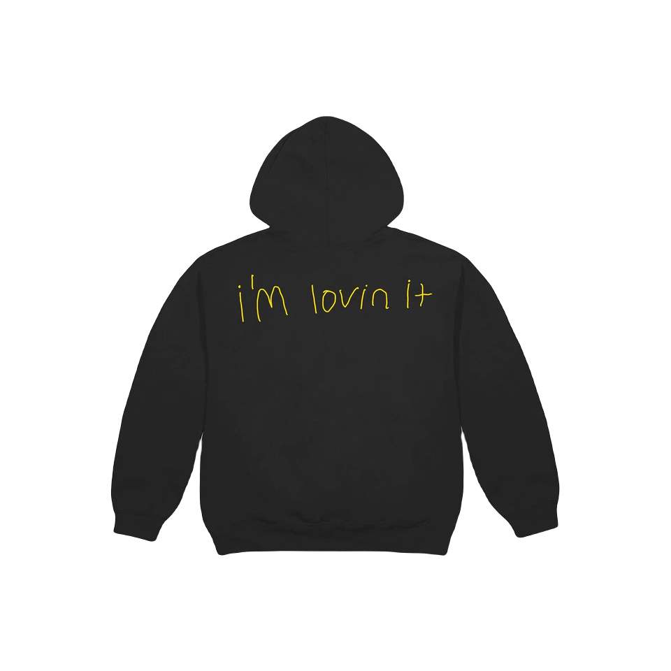 Travis Scott x McDonald's Billions Served Hoodie - Black - Used Travis Scott