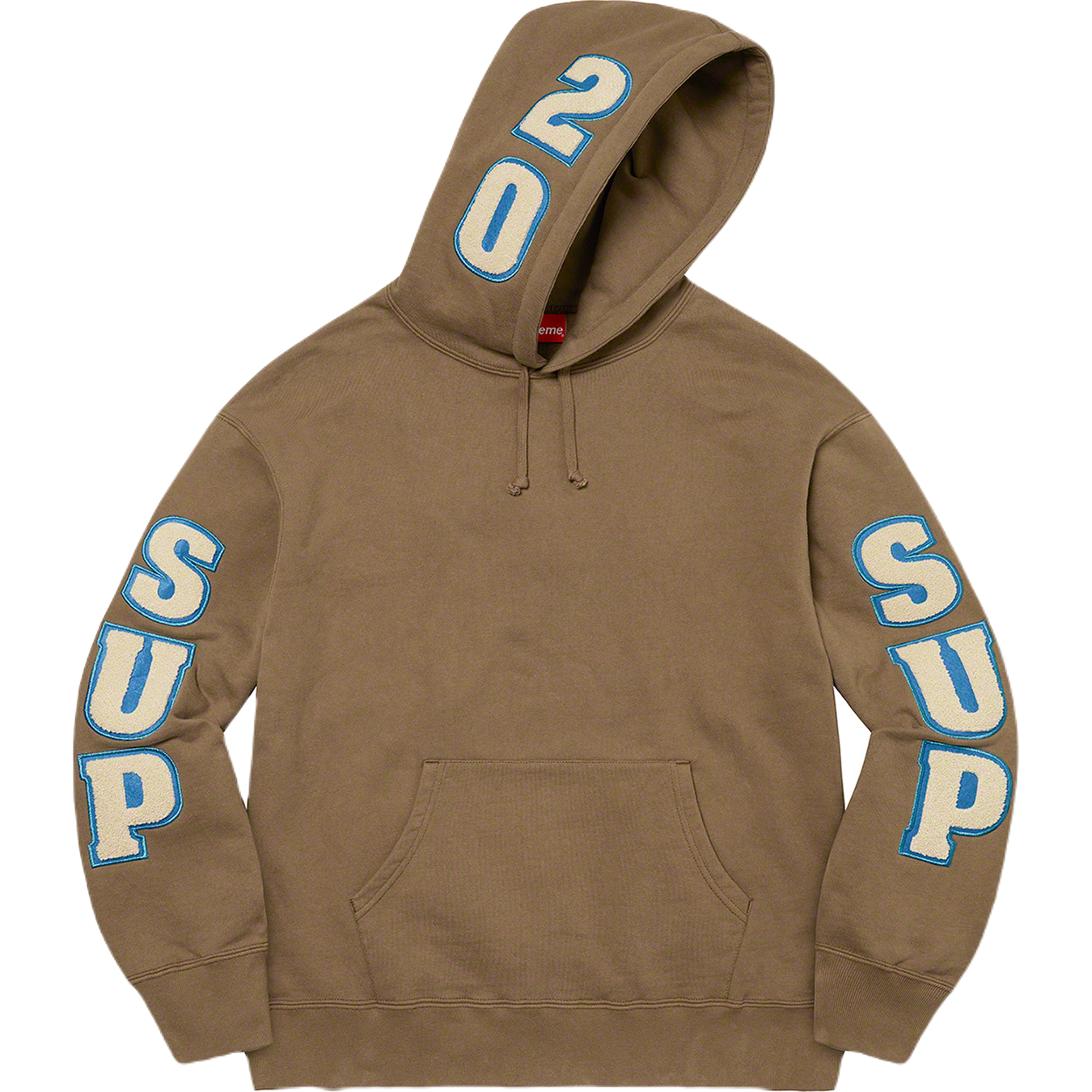 Supreme chenille hooded hot sale