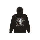 Supreme 1-800 Hooded Sweatshirt - Black - Used