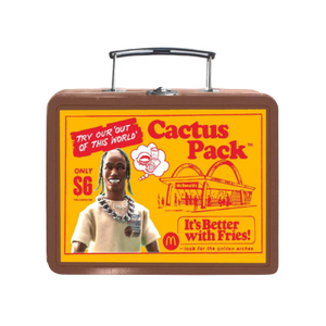 Travis Scott x McDonalds Cactus Pack Vintage Metal Lunchbox Travis Scott