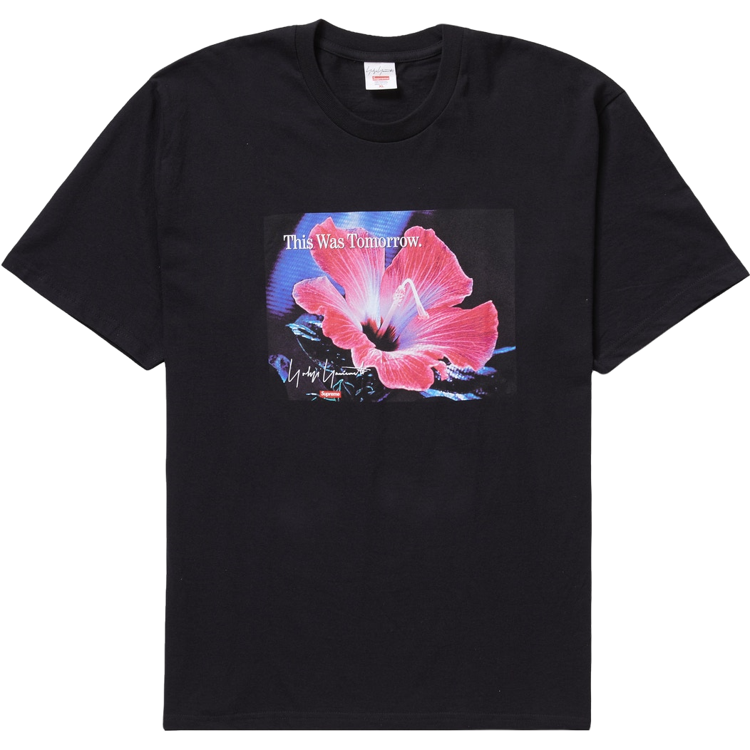 Supreme Yohji Yamomoto This Was Tomorrow Tee - Black Supreme